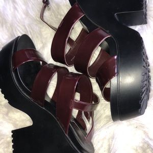 Forever21 platform sandal